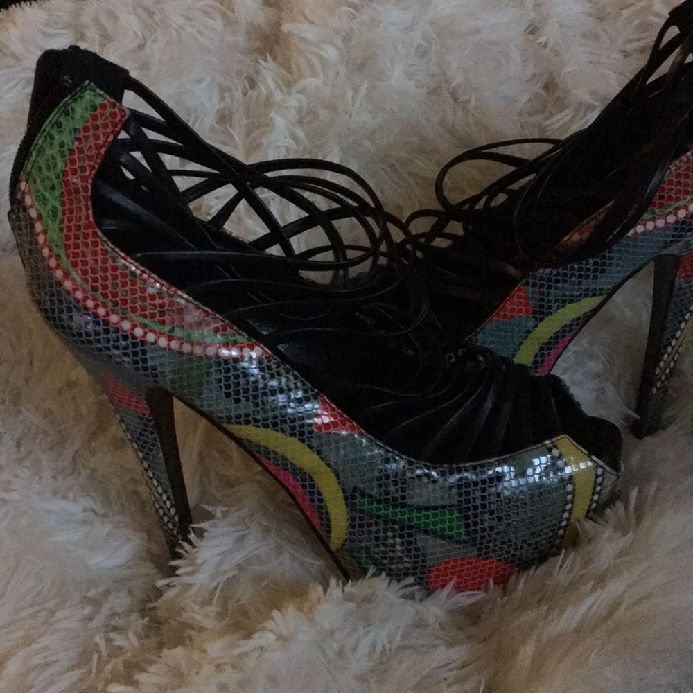 Cute platform heels